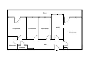 Sanierte 4-Zimmer-Wohnung mit großem Ostbalkon in München-Bogenhausen – ca. 3,79 % Rendite – Die vollständige Adresse der Immobilie erhältst du vom Anbieter., 81927 Johanneskirchen, München – Vorschaubild 7