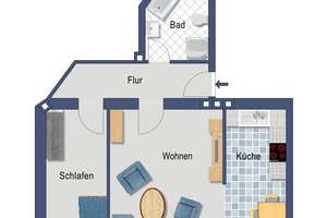 Helle 2-Zimmerwohnung am Ostkreuz – Die vollständige Adresse der Immobilie erhältst du vom Anbieter., 10317 Rummelsburg, Berlin – Vorschaubild 9