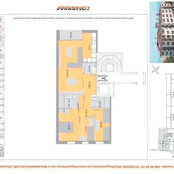 88 m2 große Wohnung mit 3 Schlafzimmern und 2 Bädern im Bauprojekt in Ps.Ferrocarril de Cassà de la 