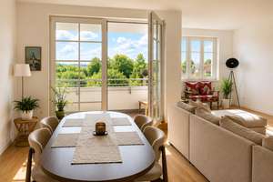 Bright 3-Room Top-Floor Apartment with Open Views over the garden – Mahlsdorfer Str 56, 12555 Köpenick, Berlin – Vorschaubild 1