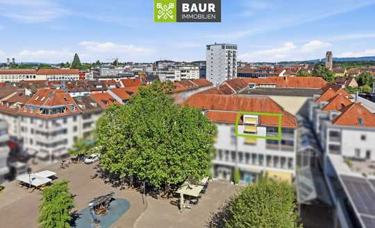 Wohnen am Bodensee – Zentrale 3-Zimmer-Wohnung mit Seeblick in Friedrichshafen