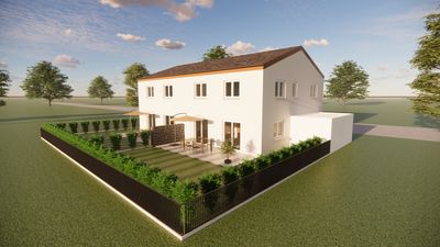 neue Doppelhaushälfte (Haus F) KFW 55 in der Ortsmitte