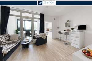 Voll möblierte, moderne 1,5-Zimmer-Wohnung mit Wintergarten in Bogenhausen – Die vollständige Adresse der Immobilie erhältst du vom Anbieter., 81677 Parkstadt, München – Vorschaubild 1