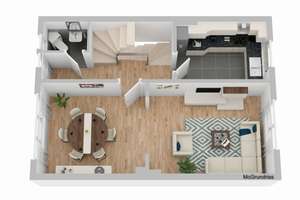 Charmantes Reihenmittelhaus mit vermieteter Erdgeschosswohnung – Die vollständige Adresse der Immobilie erhältst du vom Anbieter., 28199 Hohentor, Bremen – Vorschaubild 27
