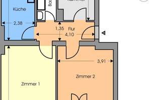 WOHNEN IM GRÜNEN  MIT URBANEM KOMFORT - 2 ZIM. WOHNUNG MIT LOGGIA  IN RUHIGLAGE - VERMIETET – Die vollständige Adresse der Immobilie erhältst du vom Anbieter., 13595 Wilhelmstadt, Berlin – Vorschaubild 5
