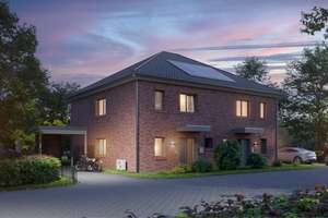 Moderne Doppelhaushälften in KfW 40 (KFN) – Die vollständige Adresse der Immobilie erhältst du vom Anbieter., 26135 Drielaker Moor, Oldenburg (Oldenburg) – Vorschaubild 3