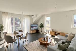 Modernes Wohnglück in Zuffenhausen: KfW-55 Neubau-Standard mit Klimaanlage & Weitblick! – Die vollständige Adresse der Immobilie erhältst du vom Anbieter., 70435 Zuffenhausen-Mönchsberg, Stuttgart – Vorschaubild 1