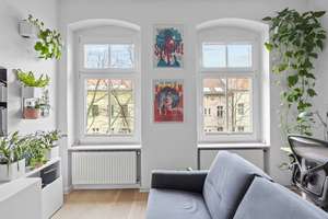 Möblierte 2-Zimmer-Wohnung in Weißensee (Grenze Prenzlauer Berg). Befristet 2-3 Monate ab 01.03 – Die vollständige Adresse der Immobilie erhältst du vom Anbieter., 13086 Weißensee, Berlin – Vorschaubild 2