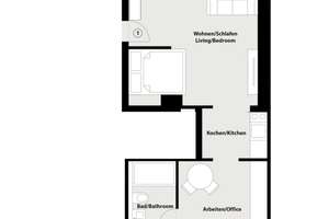 WE1 | Luxus-möblierte 1,5-Zimmer-Wohnung in der Altstadt. - Ab 1 Monat zu mieten. Frei ab 01.10. – Die vollständige Adresse der Immobilie erhältst du vom Anbieter., 93047 Innenstadt, Regensburg – Vorschaubild 18