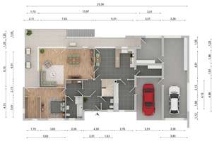 Architektenhaus mit unverbaubarem Weitblick im Storchendorf: Großzügigkeit trifft auf Design – Die vollständige Adresse der Immobilie erhältst du vom Anbieter., 24861 Bergenhusen – Vorschaubild 42