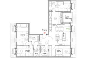 Großzügiger Wohntraum: 5 Zimmer im denkmalgeschützten Ensemble – Schwedische Allee 21-41, 14476 Fahrland, Potsdam – Vorschaubild 2
