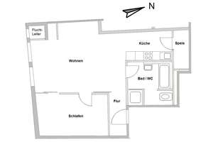 Zentral in München: moderne Wohnung im alten Hof in Erbpacht optional mit TG-Stellplatz – Die vollständige Adresse der Immobilie erhältst du vom Anbieter., 80331 Graggenau, München – Vorschaubild 15