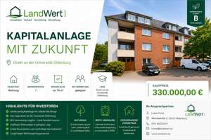 Renditestarke 3-Zimmer-Kapitalanlage gegenüber der Universität.