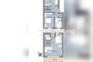Tauschwohnung: Dachgeschosswohnung, Maisonette, 3 Zimmer, 2 Balkone – Die vollständige Adresse der Immobilie erhältst du vom Anbieter., 10409 Prenzlauer Berg, Berlin – Vorschaubild 4