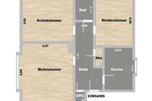 Elegante 3-Raumwohnung in Essen-Heidhausen – Scheppener Weg 4, 45239 Fischlaken, Essen – Vorschaubild 3