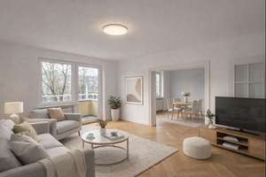 Klassische Altbauwohnung mit Parkett  und hohen Decken in Düsseltal