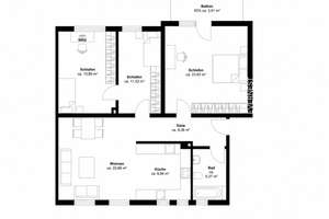 Attraktive 3,5-Zimmer-Wohnung | Balkon | Garage | ca. 77,5 m² Wohnfläche – Die vollständige Adresse der Immobilie erhältst du vom Anbieter., 40764 Langenfeld (Rheinland) – Vorschaubild 14