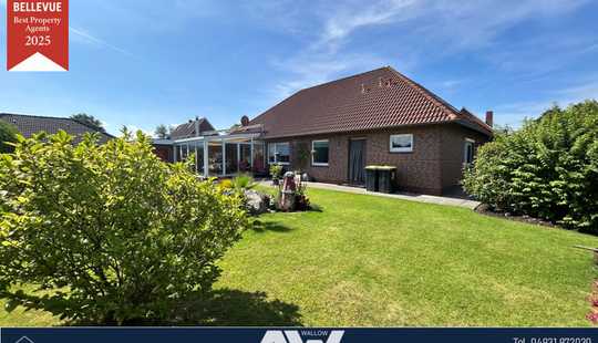 Bild von Sehr gepflegter Winkelbungalow in Hage Objekt-Nr.: 25 - 079 - S