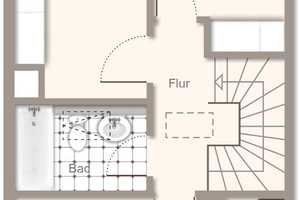 Köln-Höhenhaus: Modernisierungsbedürftiges Reiheneckhaus + Garage – Köln – Vorschaubild 12