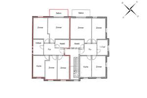Vermietete 4-Raum-Wohnung in ruhiger Wohnlage – Die vollständige Adresse der Immobilie erhältst du vom Anbieter., 18069 Reutershagen, Rostock – Vorschaubild 7