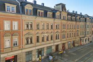 +++ Kapitalanlage mit Stil: Denkmalgeschützte 1-Zimmer-Eigentumswohnung mit Balkon in DD-Trachau +++