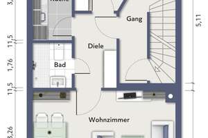 Kapitalanleger aufgepasst: Reihenmittelhaus mit 3 Wohneinheiten – Die vollständige Adresse der Immobilie erhältst du vom Anbieter., 89075 Böfingen, Ulm – Vorschaubild 24