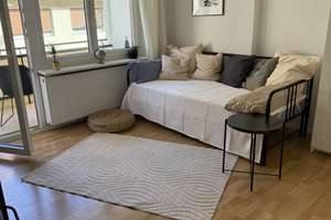 1-Zimmer-Appartement ,Altstadt, St. Sebald, modern möbliert mit Balkon  – Albrecht-Dürer-Platz 12, 90403 Altstadt, St. Sebald, Nürnberg – Vorschaubild 1