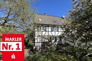 Charmantes Fachwerkhaus mit Scheune mitten in der Natur – Die vollständige Adresse der Immobilie erhältst du vom Anbieter., 51381 Bergisch Neukirchen, Leverkusen – Vorschaubild 1