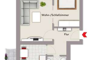 Charmantes 2-Zimmer-Apartment mit Balkon und Einbauküche in zentraler Mannheimer Lage – 68161 Innenstadt/Jungbusch, Mannheim – Vorschaubild 16