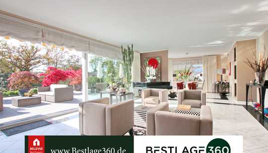 Bild von Stilvoll wohnen in Bad Homburgs Bestlage – Freistehende Villa mit sonniger Terrasse am Hardtwald