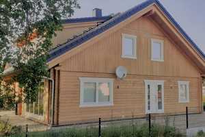 Großes Holzblockhaus im Cottbuser Süden zu verkaufen. – Cottbus – Vorschaubild 1
