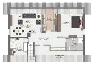 Dreifamilienhaus in ruhiger Lage  – Top gepflegt und bestens vermietet – Rosenheim (Kreis) – Vorschaubild 32