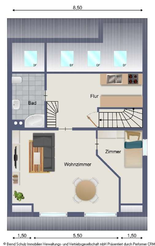 Grundriss DG