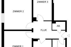 3 Zimmer Wohnung im 1. OG mit Loggia – Hochkalterstr. 04, 90471 Langwasser Nordwest, Nürnberg – Vorschaubild 2