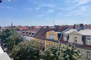 Über den Dächern von Schwabing - top saniertes 1-Zi-Penthouse-Dachterrassen-Apartment - Vermietet! – München – Vorschaubild 16