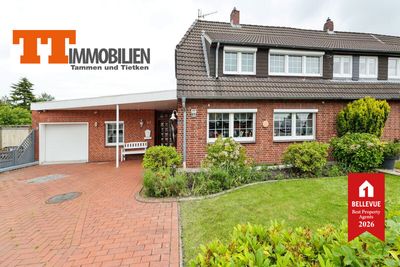 TT: Familienhaus mit Geschichte – Großzügiges Siedlungshaus am Schlafdeich in Voslapp!