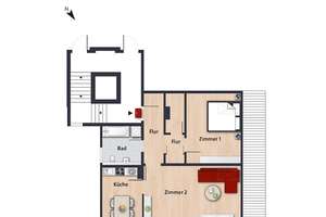 Gemütliche Dachgeschosswohnung sucht einen Nachmieter // 3.OG rechts – Wismarer Str. 7, 38444 Westhagen, Wolfsburg – Vorschaubild 6
