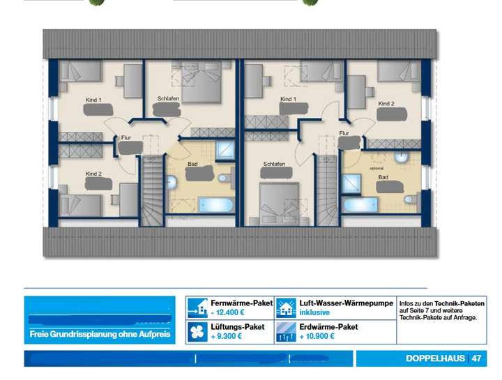 Grundrissbeispiel DG