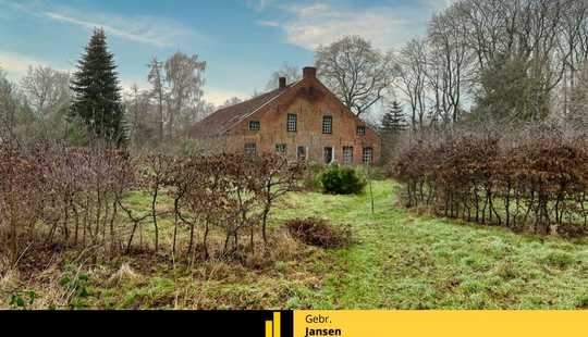 Bild von Auf über 4,5 ha Grundstück! Denkmalgeschützter Gulfhof in Randlage!