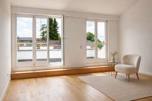  Über den Dächern von Fasangarten:  Stylische DG-Wohnung mit 3-Zimmern XL-Deckenhöhe und Südterrasse – Die vollständige Adresse der Immobilie erhältst du vom Anbieter., 81549 Südgiesing, München – Vorschaubild 8