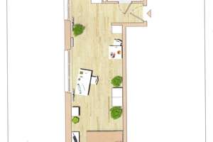 Modernes Studentenapartment gegenüber der  Hochschule – Die vollständige Adresse der Immobilie erhältst du vom Anbieter., 59063 Mitte, Hamm – Vorschaubild 7