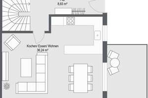 KfW-55 Neubau - Großzügige Doppelhaushälfte mit zwei Bädern!!! – Die vollständige Adresse der Immobilie erhältst du vom Anbieter., 84166 Adlkofen – Vorschaubild 7