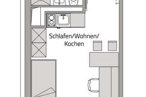 Studenten-Apartment als Kapitalanlage oder zum selber nutzen! – Die vollständige Adresse der Immobilie erhältst du vom Anbieter., 97076 Grombühl, Würzburg – Vorschaubild 2