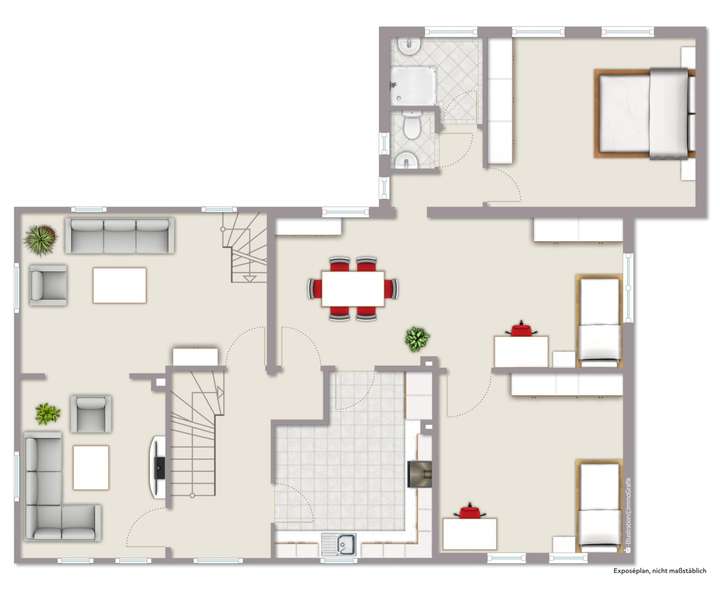 Grundriss Obergeschoss