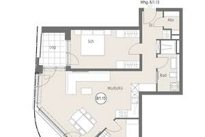 Charmante 3 Zimmer Wohnung mit Loggia in Heilbronn mit schönem Ausblick wartet auf Sie! – Wartbergstraße 8/1, 74072 Heilbronn, Heilbronn – Vorschaubild 14