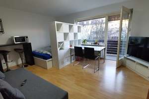 Möblierte 1-Zimmer-Wohnung in Maxvorstadt / Schwabing-West – Georgenstraße 80, 80799 Neuschwabing, München – Vorschaubild 1