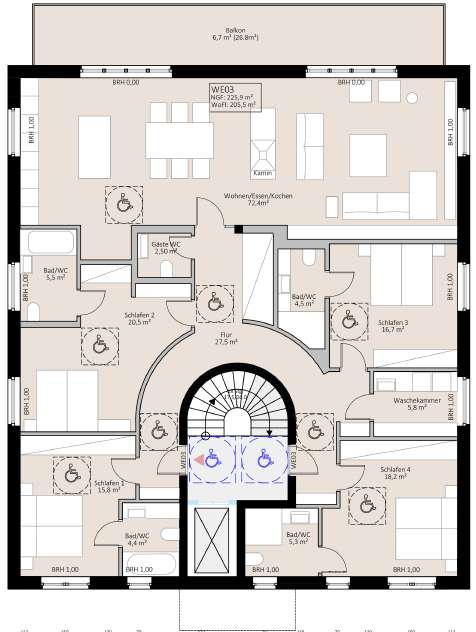 unverbindliche Grundrissvarian