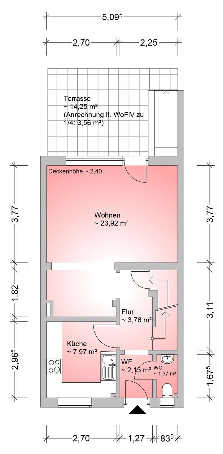 Grundriss Erdgeschoss
