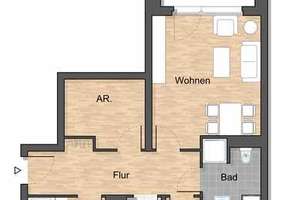 Jetzt schnell sein, 3-Zimmer Wohnung in Franklin. – Thomas-Jefferson-Str. 57a, 68309 Käfertal, Mannheim – Vorschaubild 4