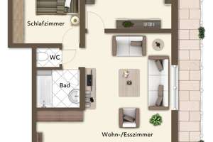Golzheim: Über den Dächern Düsseldorfs - Lichtdurchflutete 3-Zimmer-Wohnung mit umlaufendem Balkon – Die vollständige Adresse der Immobilie erhältst du vom Anbieter., 40474 Golzheim, Düsseldorf – Vorschaubild 26
